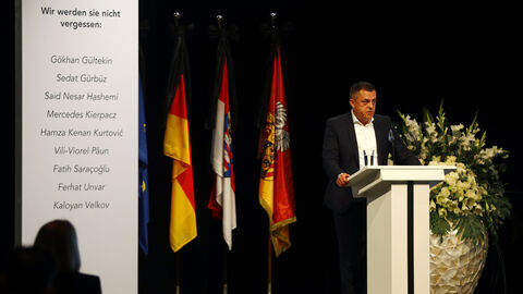 Gedenkveranstaltung Hanau