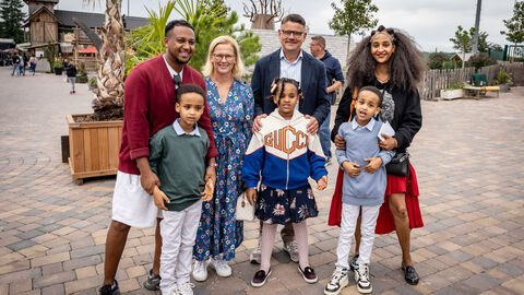 Ministerpräsident Rhein beim Drillingstreffen 2025